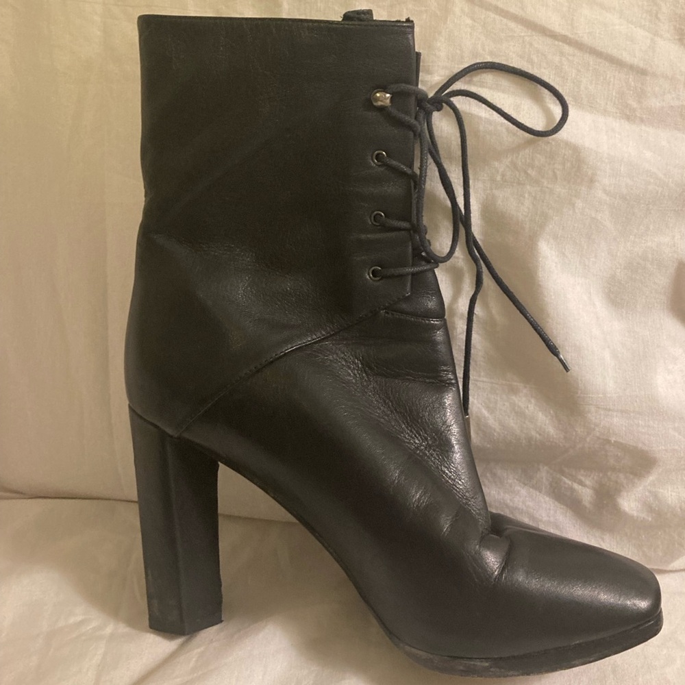 Diane Von Furstenberg Leather Calf-length Boots